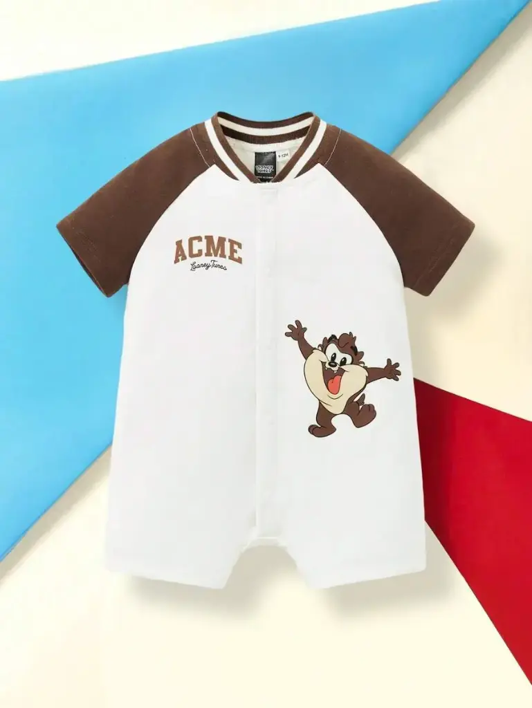 Enterizo con estampado de Tazmania