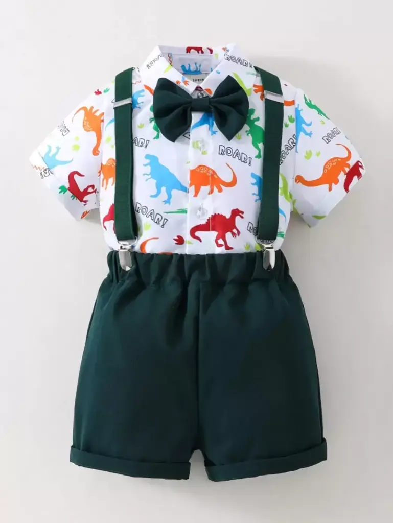 Conjunto de 2 piezas de dinosaurio