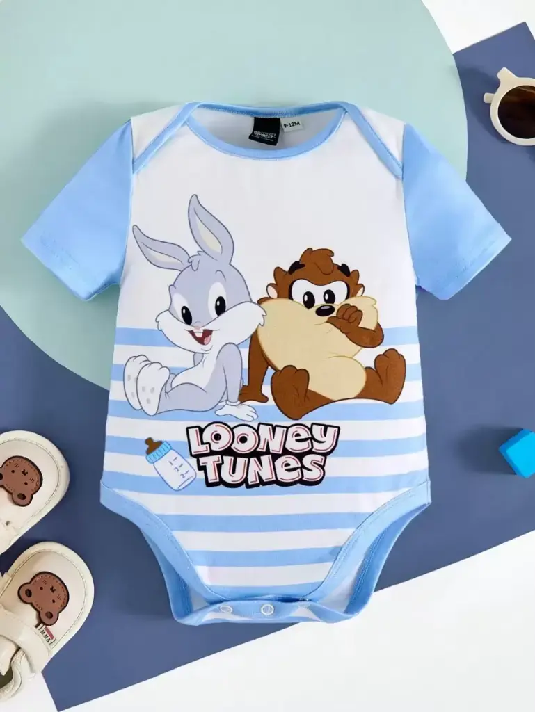 Enterizo Bugs Bunnie y Tazmania