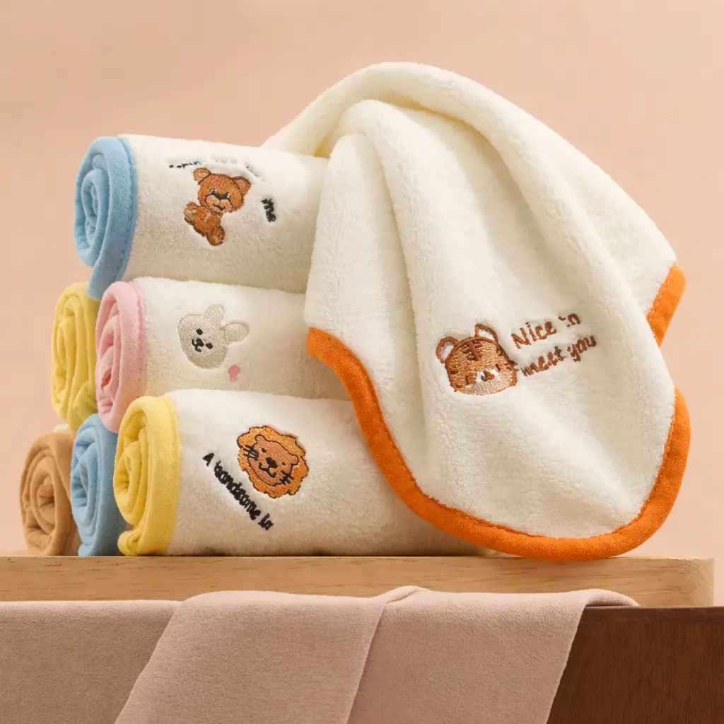 Toallitas de algodón osito