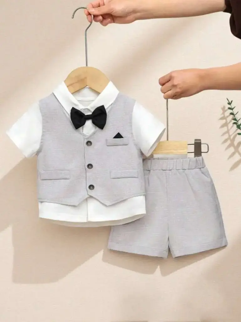Conjunto para niño estilo caballero formal
