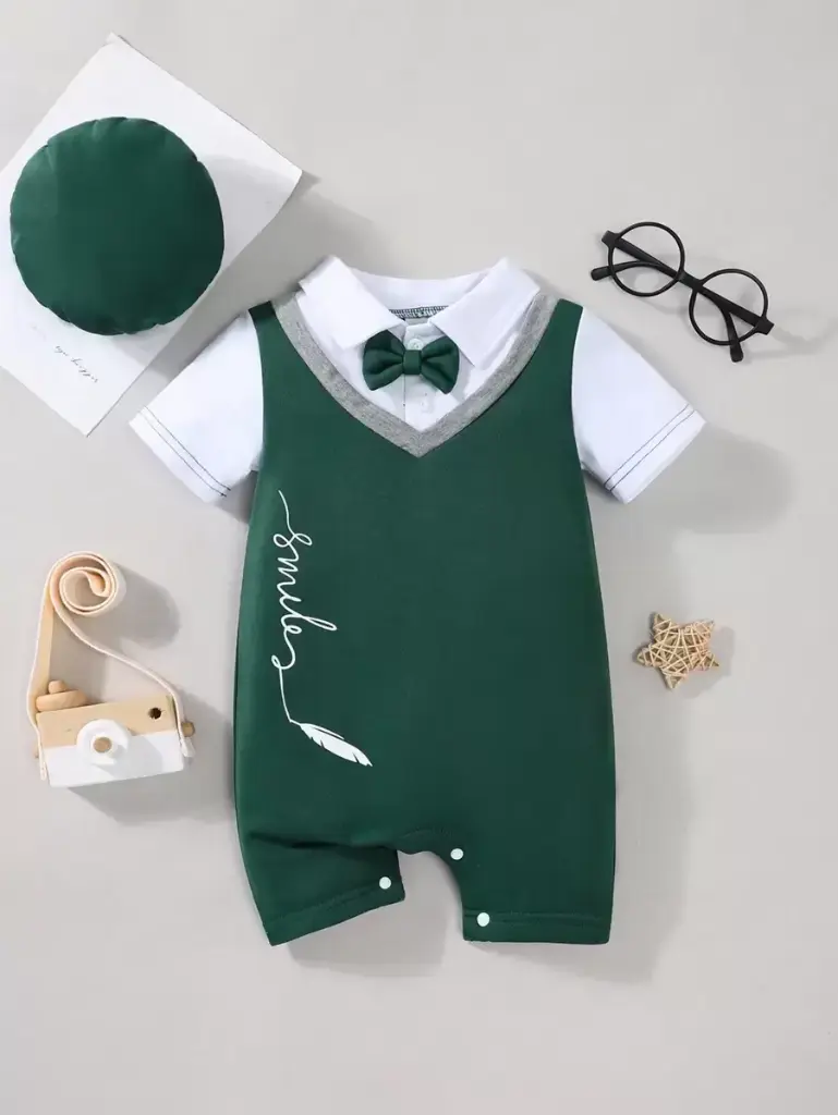 Conjunto de chaleco y gorro para bebé niño