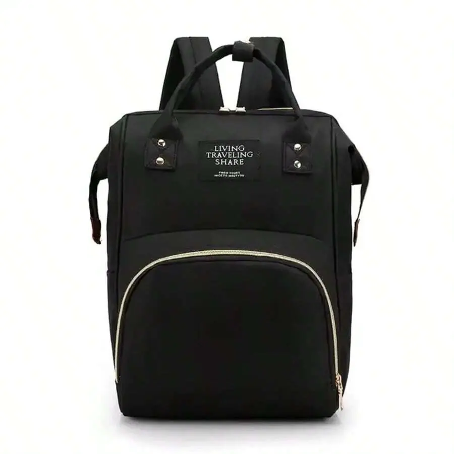 Mochila Pañalera Negra