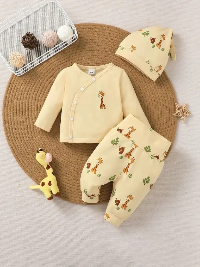 Conjunto Jirafita con Gorro