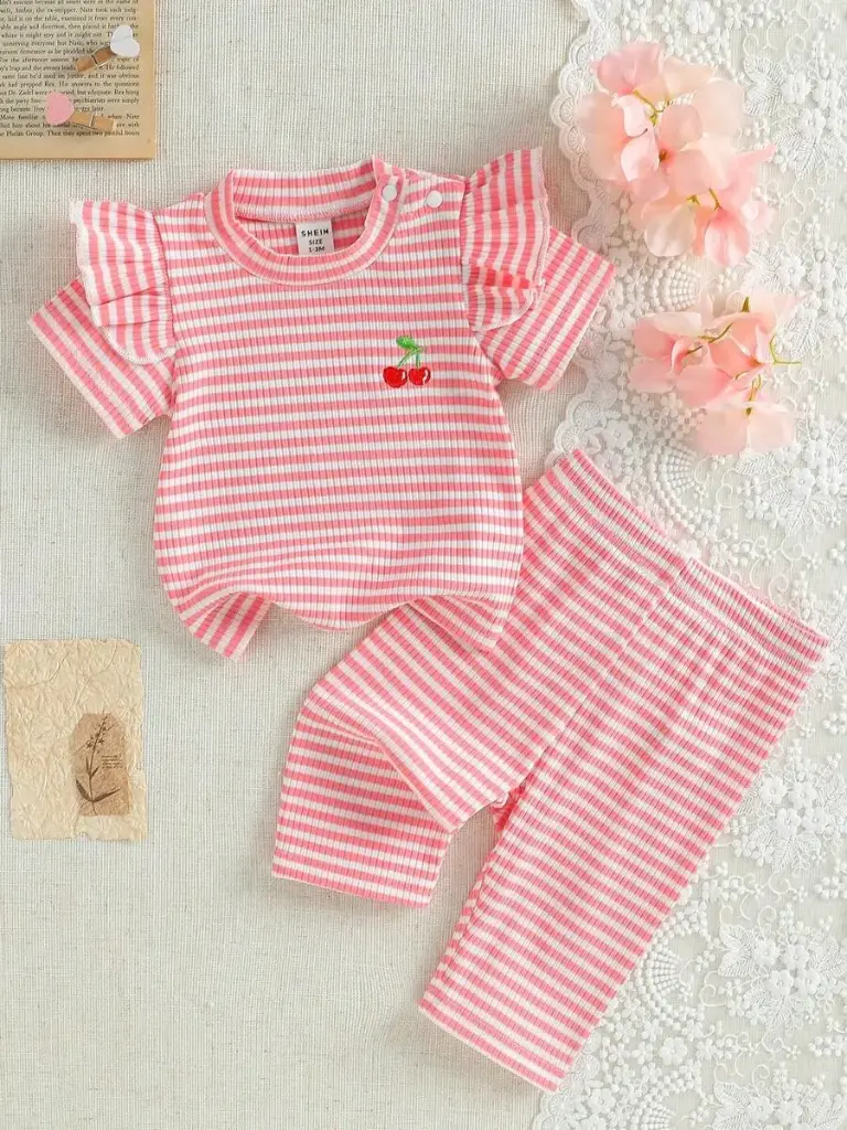 Conjunto Cerecitas Rosado