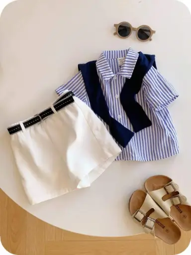 Conjunto para niño estilo veraniego