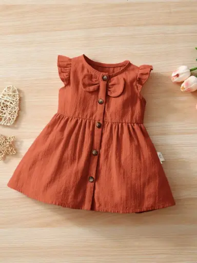 Vestido casual para niña