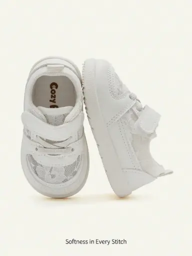 Tenis Encaje Blanco