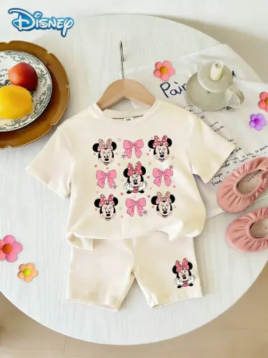 [sa260514175793040534423] Conjunto Minnie con Lazos Rosados